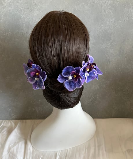 【1週間以内発送】パール胡蝶蘭 blue purple