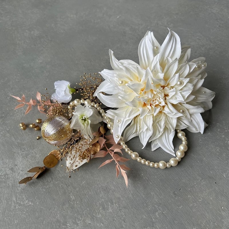 髪飾りご購入の方のみ】ハンドメイドパールチェーン | Aivy design