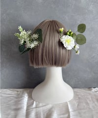 【即納　1週間程】生花風髪飾り S