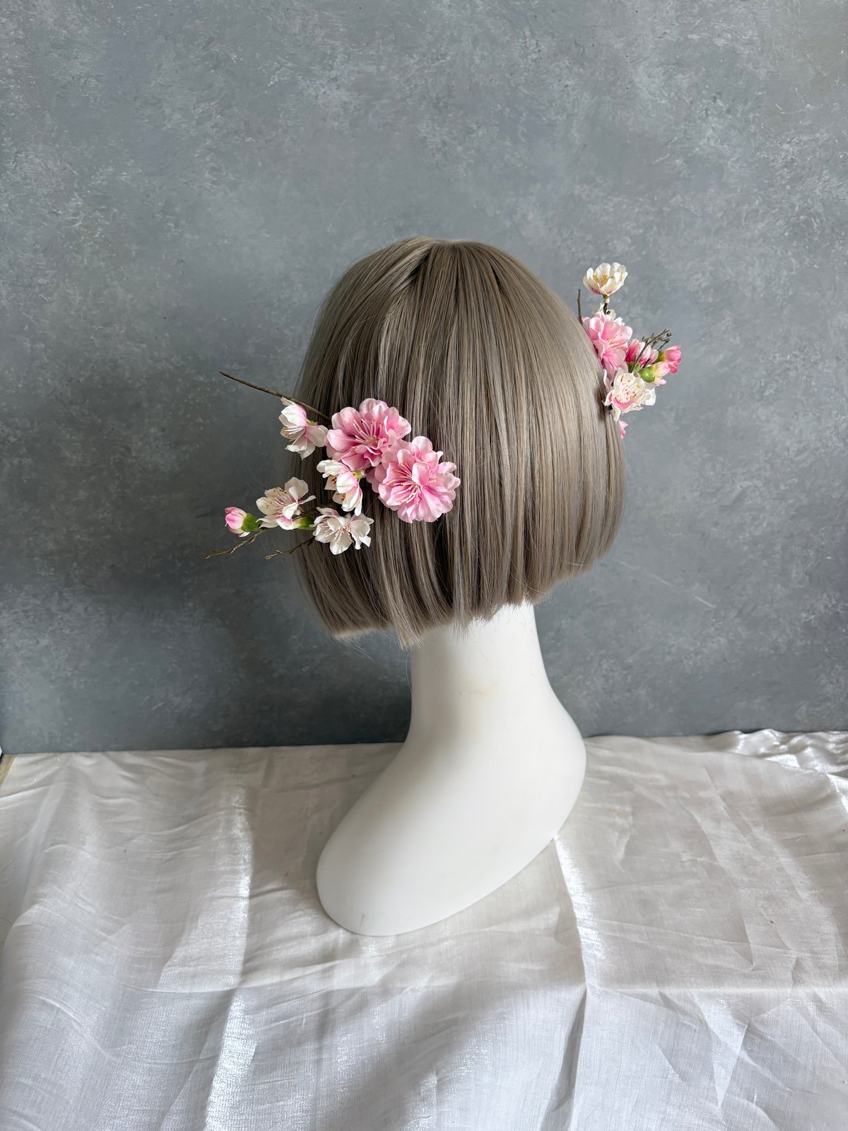 即納 1週間程】生花風髪飾り A | Aivy design