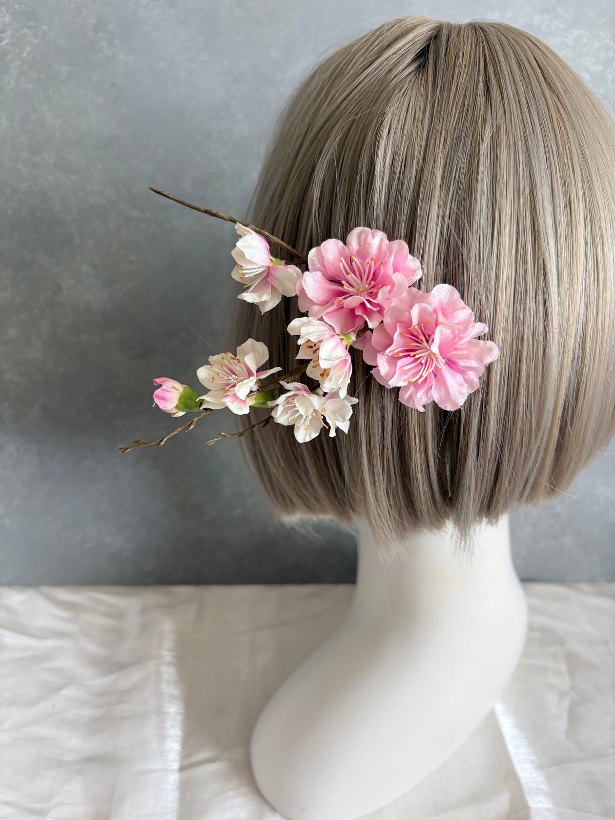 即納 1週間程】生花風髪飾り A | Aivy design