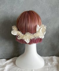 【即納】ハーフ花冠風髪飾り a