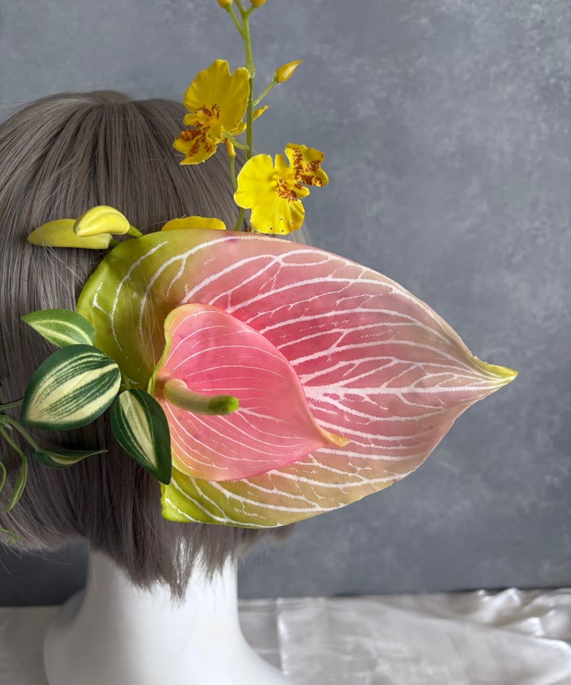即納 1週間程】生花風髪飾り Z | Aivy design