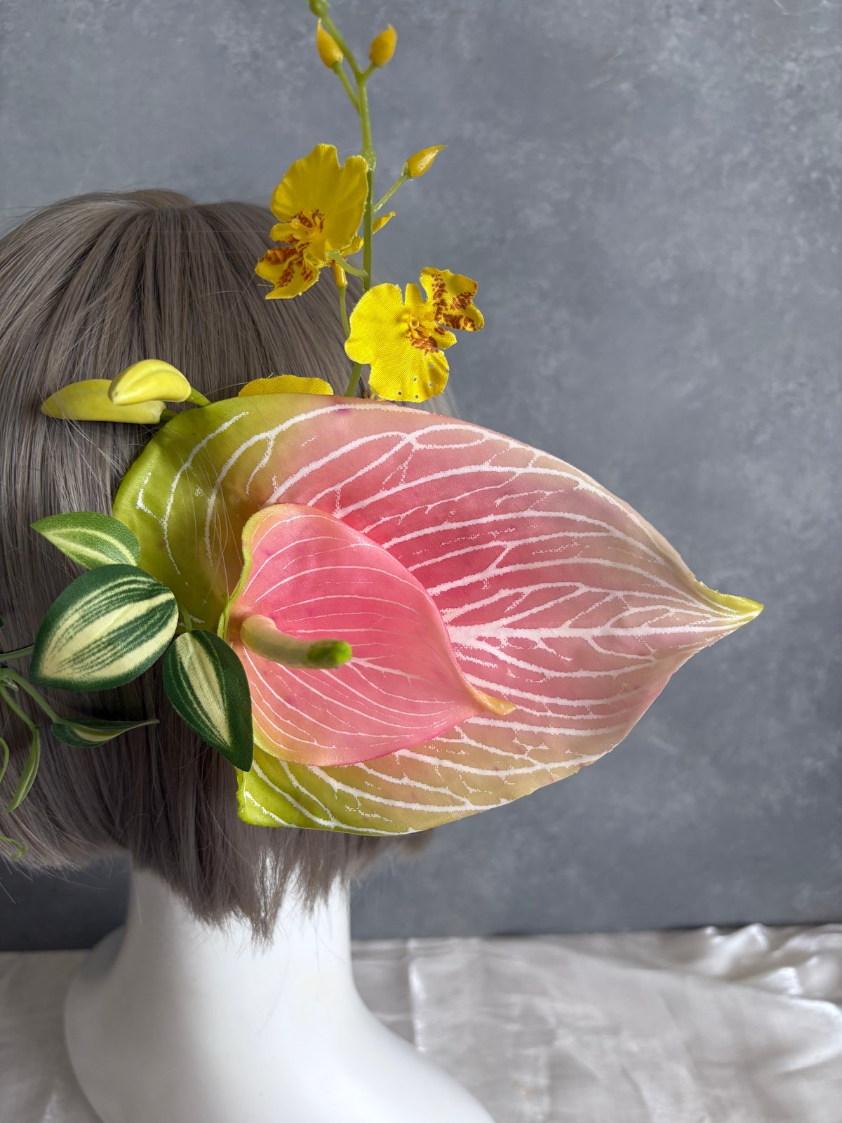 即納 1週間程】生花風髪飾り Z | Aivy design