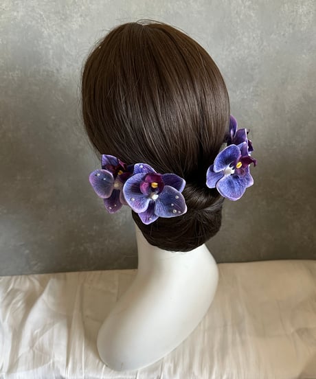 【1週間以内発送】パール胡蝶蘭 blue purple