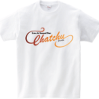 品番【 TC-03 】Chatchu Tシャツ「ホワイト」～ロゴバック無し