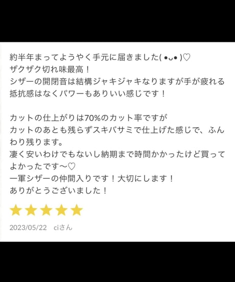 【人気no.1】ブルーベル　跡がつきにくい万能シザー