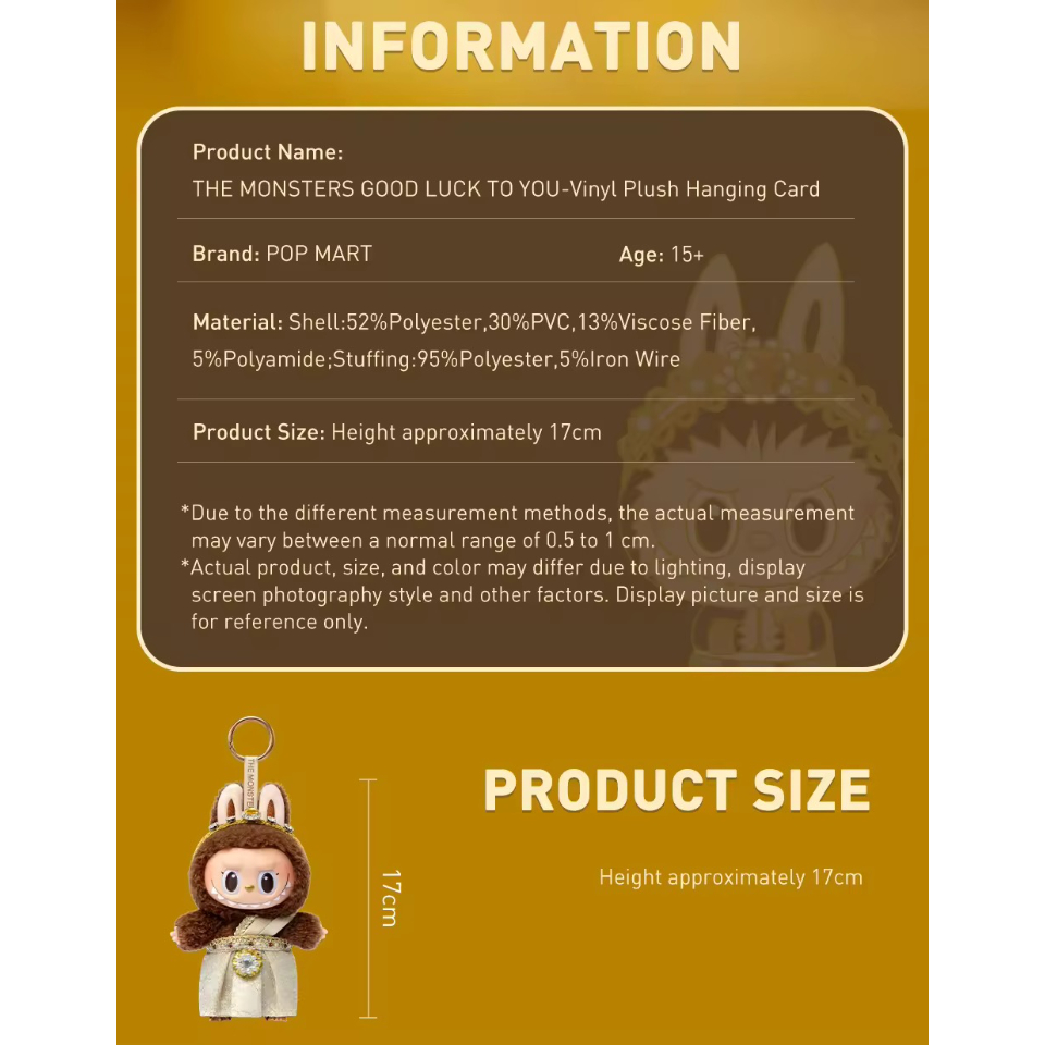 「正規品」ラブブGood Luck To You タイ限定 タイ限定] POP MART LABUBU Good Luck to You