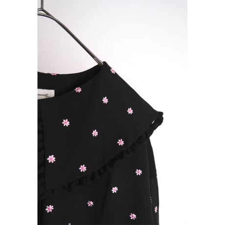 Confetti blouse / black