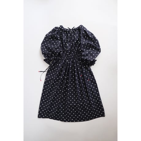 Sister  /  polkadot　Navy