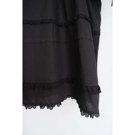 chantilly dress / black