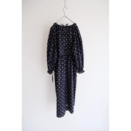 Sister  /  polkadot　Navy