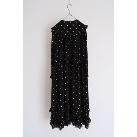 Confetti dress  /  black