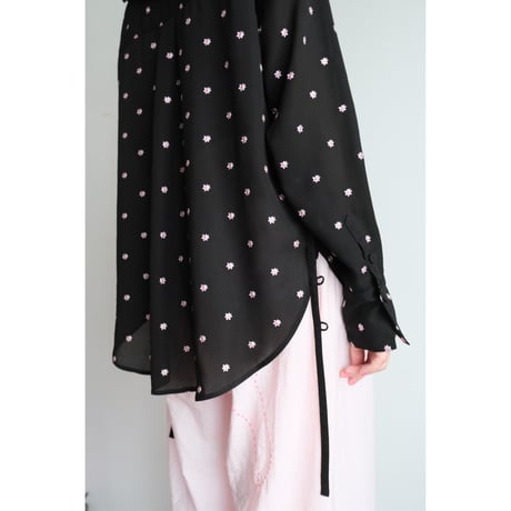 Confetti blouse / black