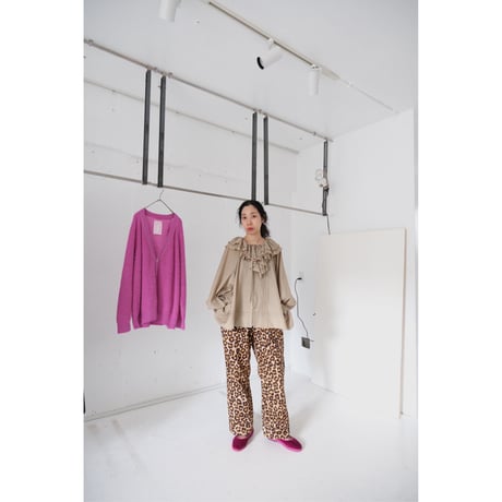 Feline pants / yellow