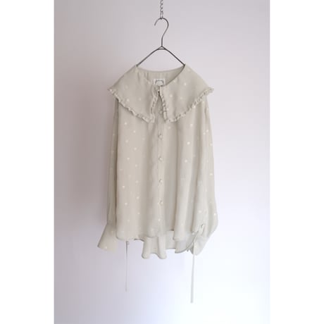 Confetti blouse/ green