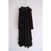 Confetti dress  /  black