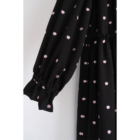 Confetti dress  /  black