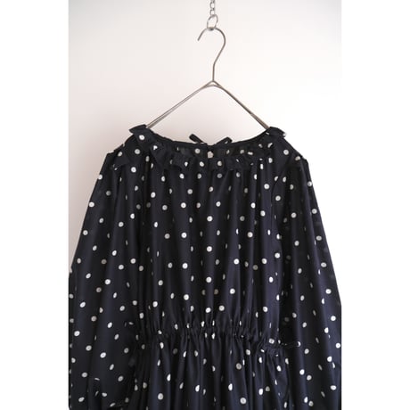 Sister  /  polkadot　Navy