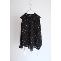 Confetti blouse / black