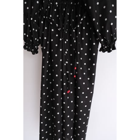 Sister  /  polkadot   black