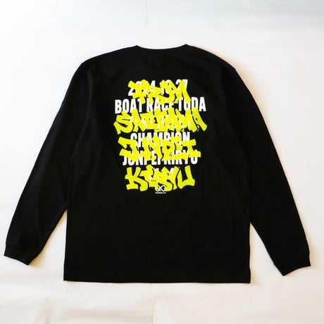 infinity 桐生 順平 第71回ボートレースダービー優勝記念 限定Tシャツ（ロング）