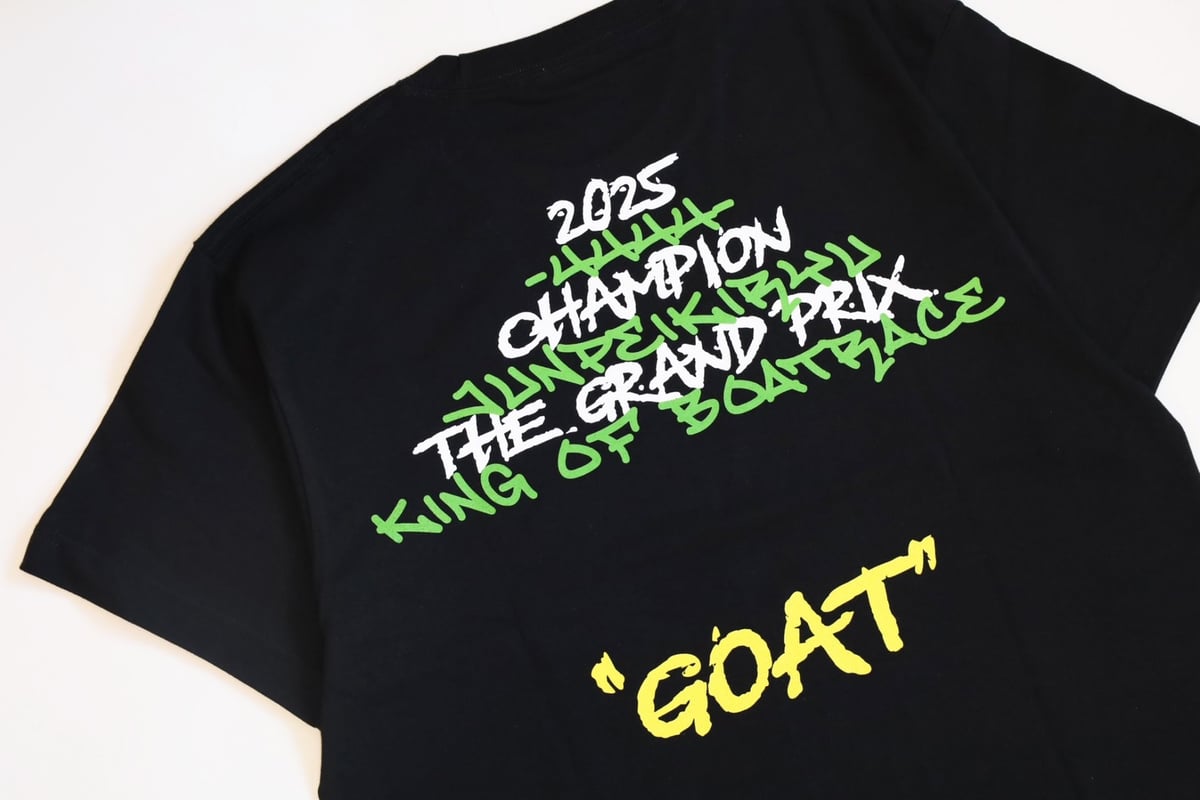 桐生順平 第40回グランプリ優勝記念 スペシャルTシャツ。 | infinity