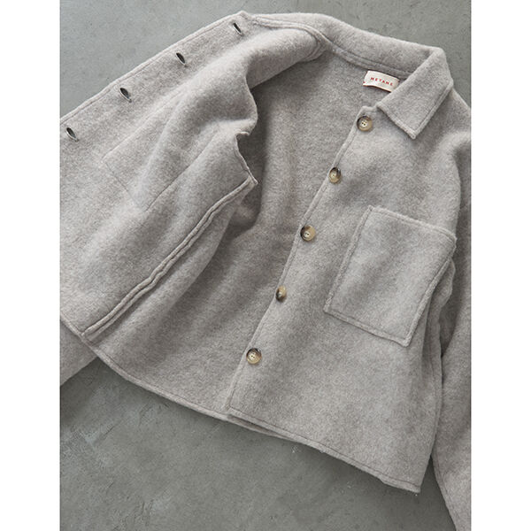 ミモレ×メヤメ「ライトウールショートジャケット」【期間限定