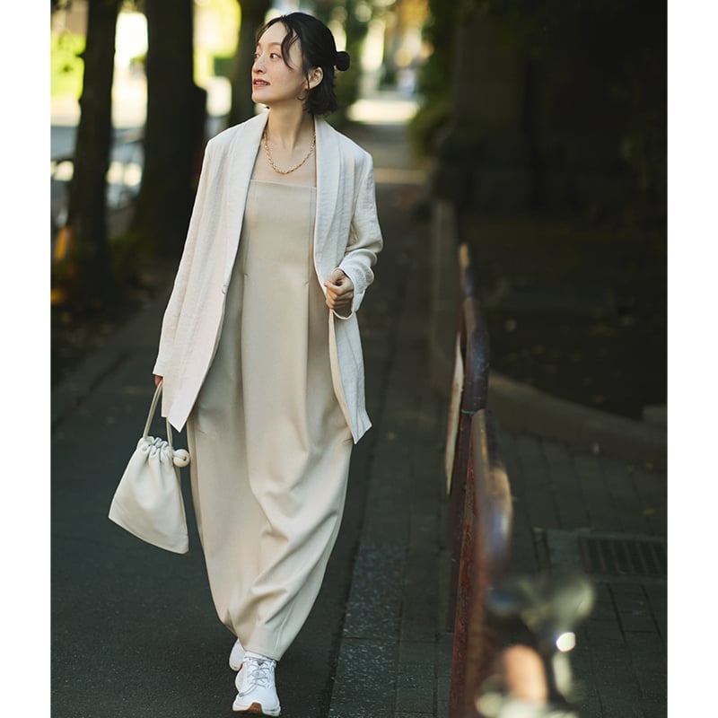 雑誌掲載 styling/（スタイリング/） バックサテンジャケット　S styling/（スタイリング）の「バックサテンジャケット
