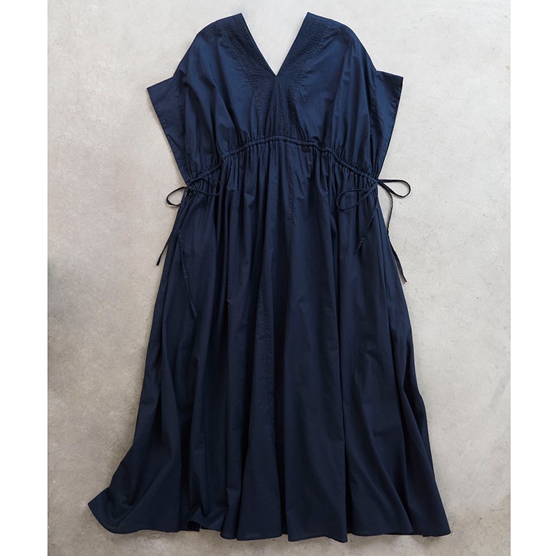 ミモレ別注・カレンソロジーネイビータックワンピース【期間限定