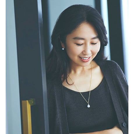 ミモレ別注・ボン マジック白蝶バロックパール一粒ネックレス