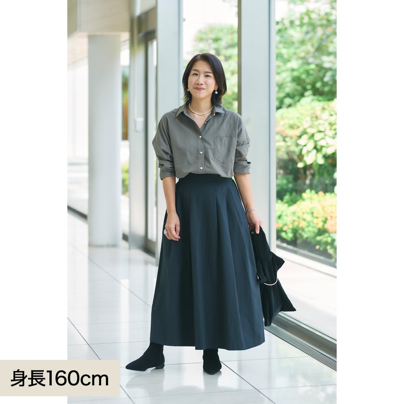 ミモレ別注】マルモア 64クロスロングスカート【数量限定】 | mi