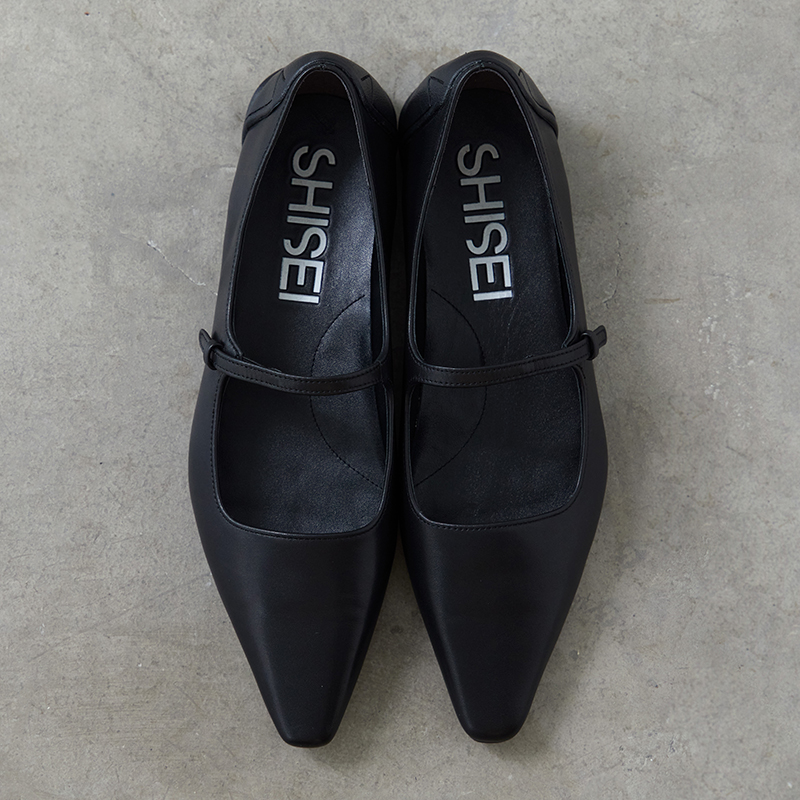 【新品】SHISEI メリージェーン　37 CHISEL TOE MARY JANE / SILVER – SHISEI