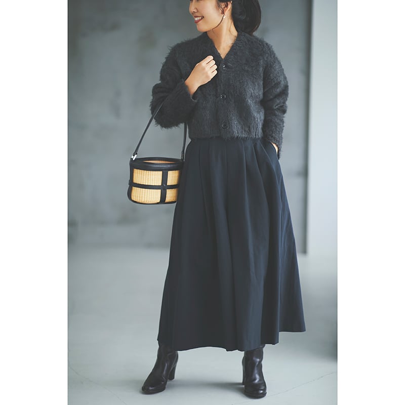 追加販売・第2弾＞ミモレ別注・マルモア ギャザーキュロットパンツ