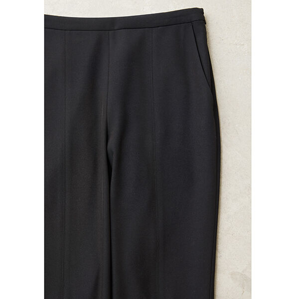 未使用タグ付　ルフィル パンツ 黒 サイズ 1 ル フィル「2WAYツイルフロントスリットパンツ」【追加販売