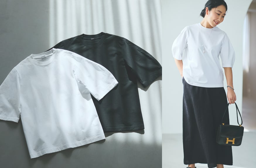 ロエフのクレセントスリーブTシャツの予約販売を開始しました