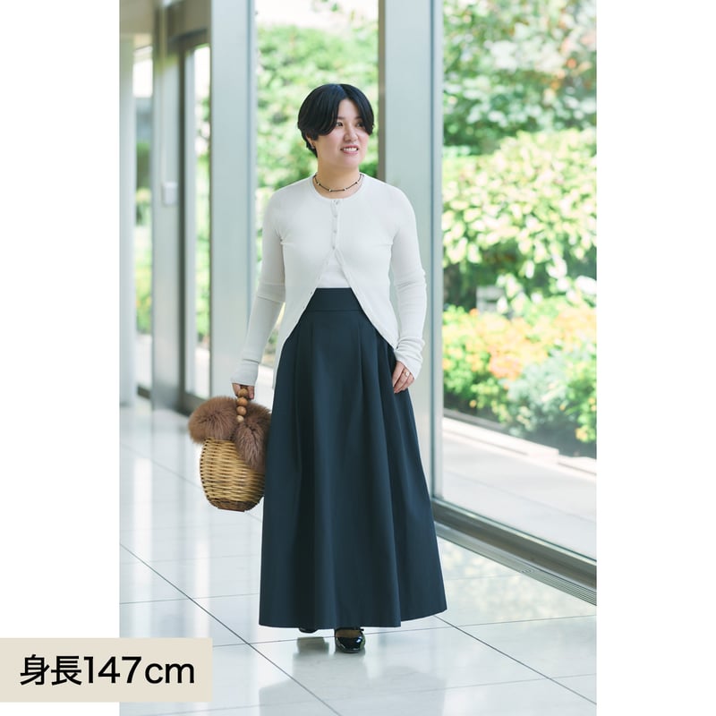 ミモレ別注】マルモア 64クロスロングスカート【数量限定】 | mi