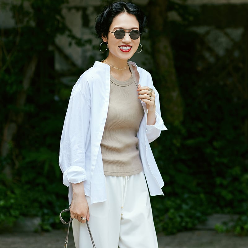 昼田祥子さんコラボ・23区デザインシャツ | mi-mollet STORE