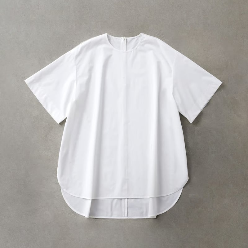 追加販売】山根亜希子さんコラボ・ル フィルのTブラウス＜ホワイト