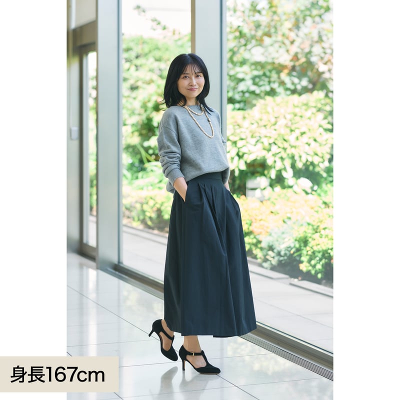 ミモレ別注】マルモア 64クロスロングスカート【数量限定】 | mi