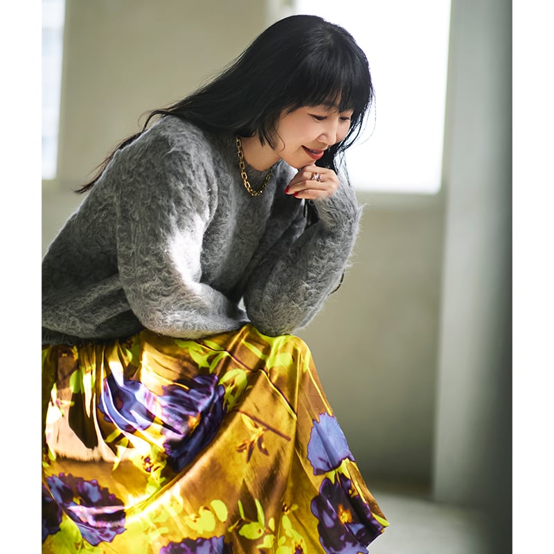 ミモレ別注】スローンモヘアニット【数量限定】 | mi-mollet STORE ミモレ別注】スローンモヘアニット【数量限定】 | mi-mollet STORE