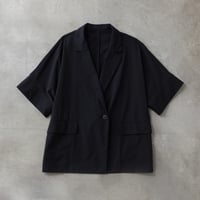＜追加受注＞ミモレ別注・アンフィーロFINE MOVE半袖ジャケット