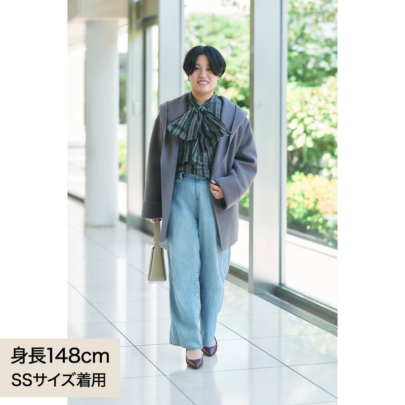 新品未使用アルページュストーリー ミドル丈テーラーリバーコート 中古・古着通販】ARPEGE STORY (アルページュストーリー) ミドル丈