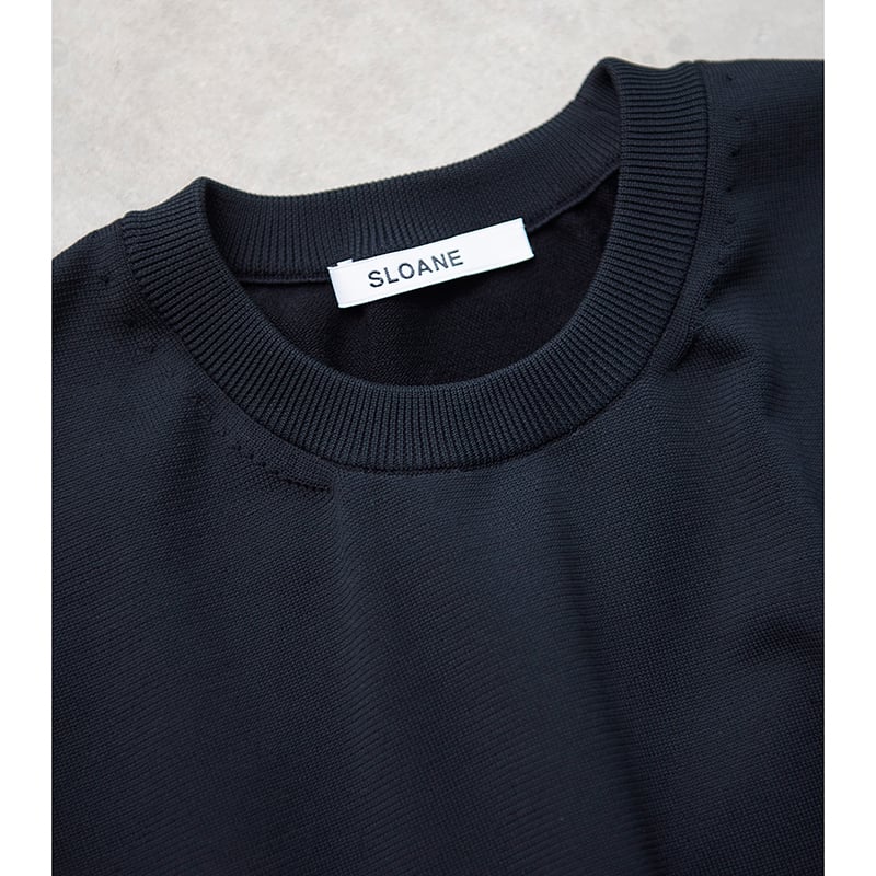 ミモレ別注】スローン 半袖黒ニット【数量限定】 | mi-mollet STORE ミモレ別注】スローン 半袖黒ニット【数量限定】 | mi-mollet STORE