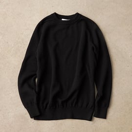 秋冬の名品。スローンのダブルフェイスニットの黒とグレーが今年も登場