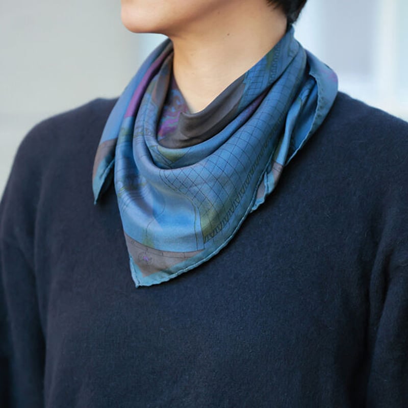 ミモレ別注・マニプリの後染めスカーフ【期間限定】 | mi-mollet STORE