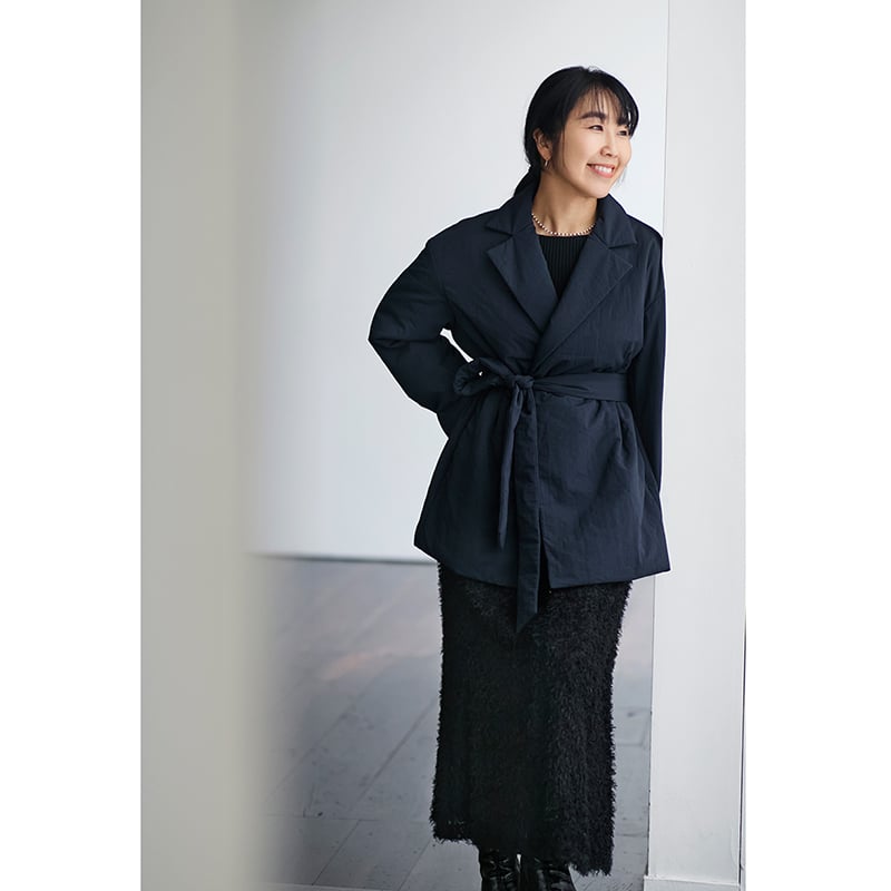 ミモレ別注】NAVE中綿ショートコート【数量限定】 | mi-mollet STORE