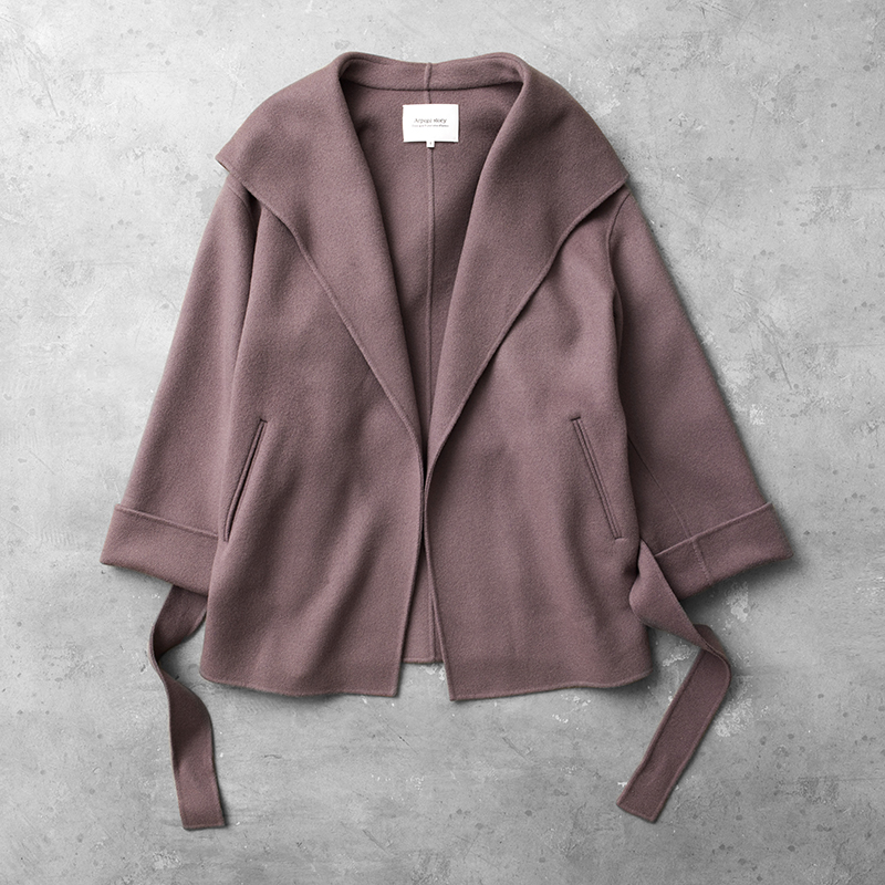 ミモレ別注】アルページュストーリー フードリバーミドルコート | mi