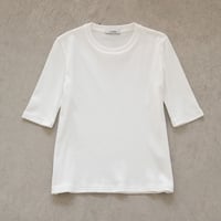 【ミモレ別注】スローンリブTシャツ＜ホワイト＞
