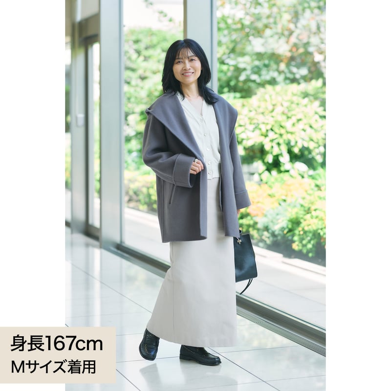 ミモレ別注】アルページュストーリー フードリバーミドルコート